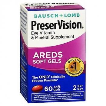 Vitamines et minéraux pour les yeux Bausch & Lomb 60 gélules