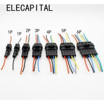 Auto Connector Plug 1-6 Way Male & Female
