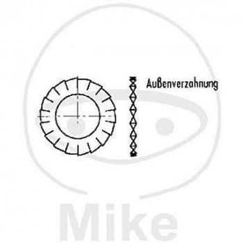 Dresselhaus 1668/001/51 5,3 Unterlegscheibe