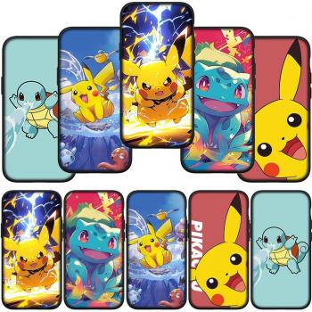 Samsung Galaxy S23, S24 & iPhone 16 – Himmelblau Pikachu Smartphone-Case