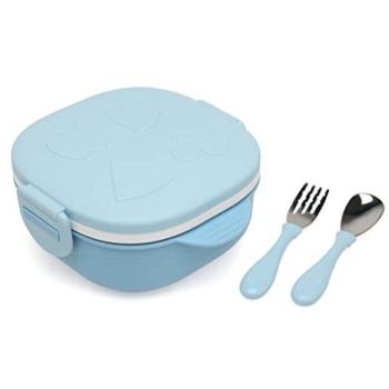 Prato di Luogo Kiokids Azzurro 450 ml