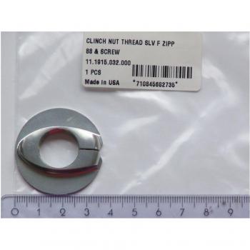 Nut Clinch SLV F88 Frontale con Vite Argento Zipp 88