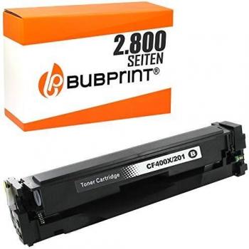 Bubprint Kompatible Tonerkartusche für HP 201X 201A CF400X CF400A