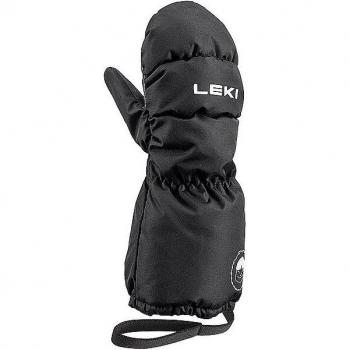 LEKI Mini Kinder Skihandschuhe Little Eskimo schwarz | Größe 3
