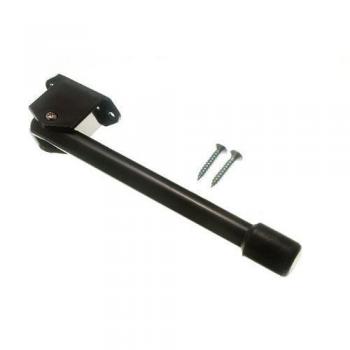 Black Plastic Door Stop