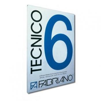 Fabrano Tech 6‑Blatt-Set – 35 cm × 50 cm – 240 g – 20 glatte Blätter