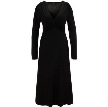 Schwarzes Midikleid ANISTON SELECTED für Damen