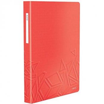 Set 5 de Tarifa Leitz Urban Chic PP Rojo A4 80F