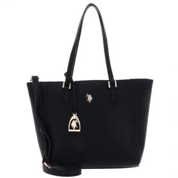 U.S. Polo Assn. – Schwarzer Jones Shopper 28 cm, 7 L
