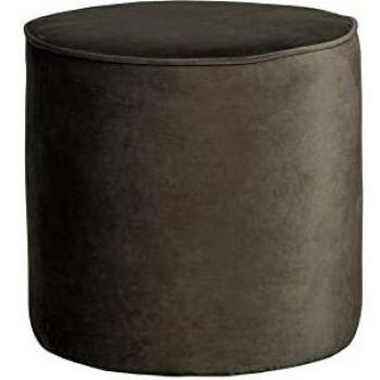 WOOOD Hocker Sara, weich gepolstert, runde Form, H 46 cm x Ø 46 cm