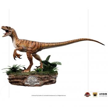 Figura Velociraptor Deluxe – Iron Studios, 18 cm, Escala 1/10