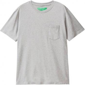 United Colors of Benetton Herren T-Shirt Grau