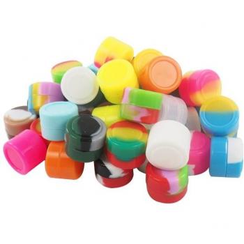 Mini Non-Stick Silicone Containers for Wax