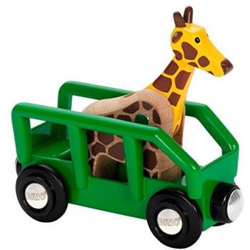 BRIO 33724 Safari Vagone con Animale