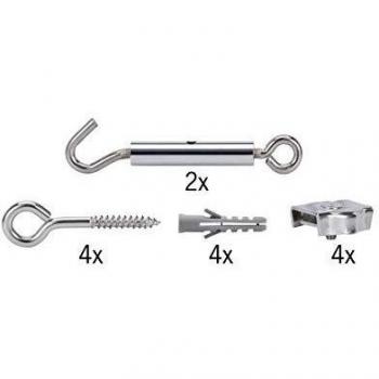 Paulmann 17803 Niedervolt-Seilsystem-Komponente Spann-Montageset Chrom