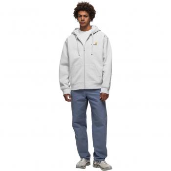 Capacella Carhartt Grigio Medium con Zippare