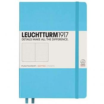 LEUCHTTURM1917 Ice Blue Dotted Notebook, Medium A5