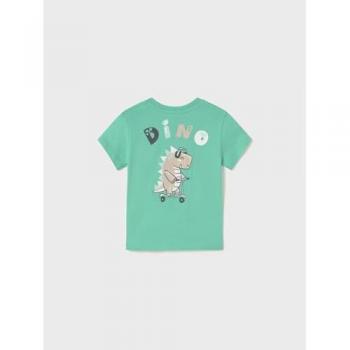 Verde T-Shirt Mayoral 1062 con Taglio Regular Fit