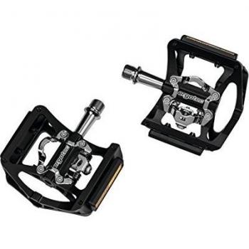 Diverse Unisex – Erwachsene Pedal-2181329300 Alu-Pedal, Schwarz, Einheitsgröße