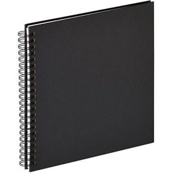 Walther Spiralalbum Fun, 30x30 cm, schwarz, ohne Bildausschnitt