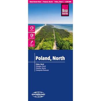 Reise Know-How Landkarte Polen Nord | Poland North (1:350.000)
