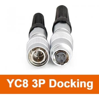 YC8 Mini Push-Pull Self-Locking Circular Connector 8mm 5Pin