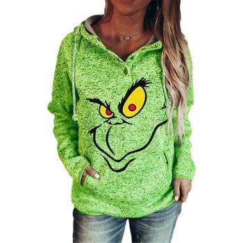 Sudadera con Capucha de Navidad El Grinch