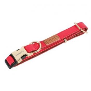 Hundhalsband & Leine Zolux IMAO MAYFAIR, 15 mm, Rot