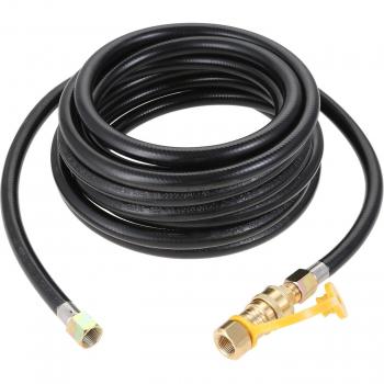 Tuyau de propane 20 pieds avec bouchon à déconnexion rapide