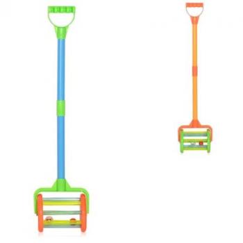 Lorelli Schiebespielzeug für Kinder, 60 cm, mit Lichtkugel und Rassel, blau