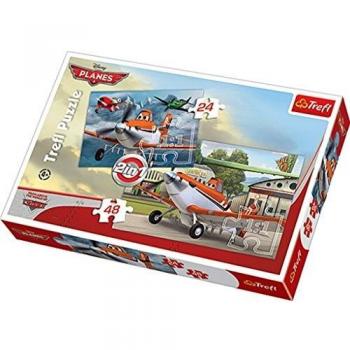 Puzzle Samoloty Dusty Duo – 24 + 48 Puzzleteile