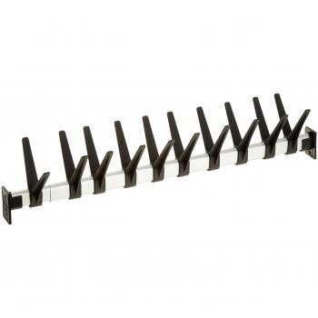 Schuhstange RUCO Teleskop – 110 cm Breite, 10 cm Höhe, 5 cm Tiefe, schwarz,