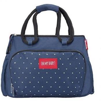 Badabulle Wickelbag Boho – Dunkles Blau