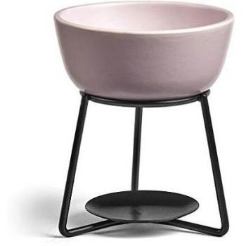 Lampada profumata in ceramica Yankee Candle, 12 cm, lilla