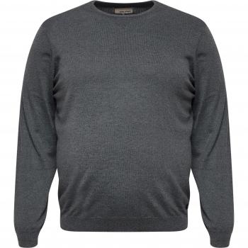Langarm-BH-Pullover Herren 5XL Schwarz Web