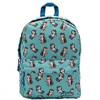 Mochila Escolar Unicornio Trolley Rosa