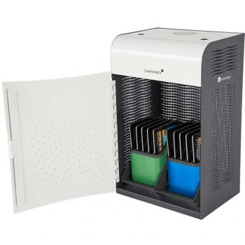 LocknCharge Carrier 10 Portable device management cabinet White