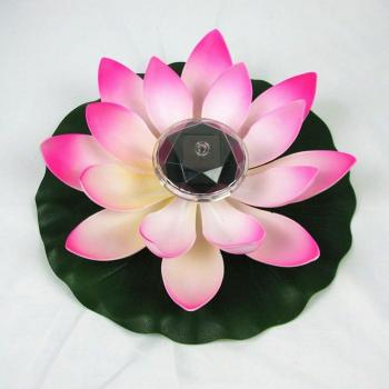 Energy Saving Solar Lotus Floating Lamp