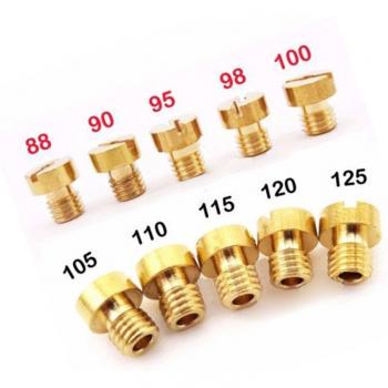 10pcs Mikuni Carburetor Main Jets for 125cc-250cc