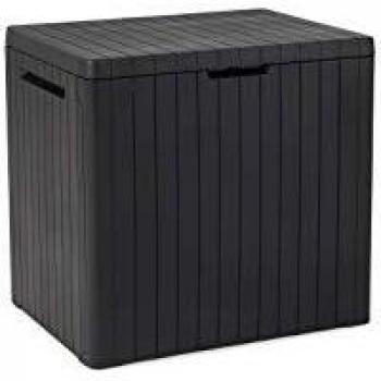 Box de rangement extérieur Keter 113 L – Gris foncé