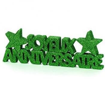 Joyeux Anniversaire Tischdekoration für Geburtstage