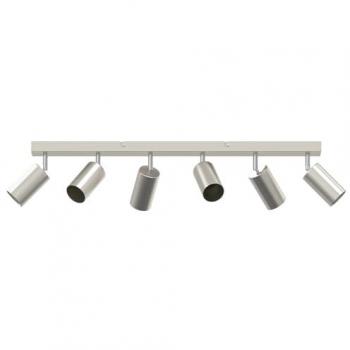 VidaXL Gebürstetes Nickel Deckenstrahler 73 x 5.5 x 16.5 cm