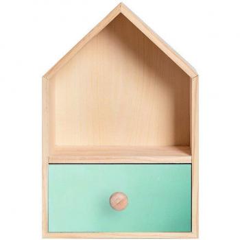 Librería Nórdica de Madera para el Hogar