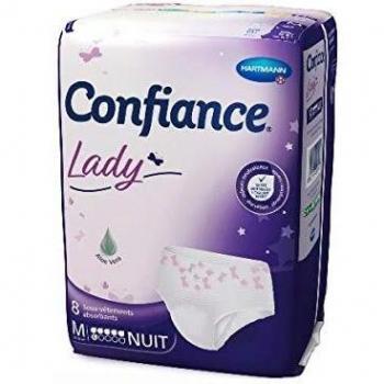 Hartmann Confiance Lady Nuit Protections Anatomiques à l'Aloe Vera 6 Gouttes 14 unités