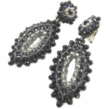 Handcrafted Calla Gray Clip