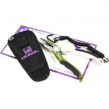KAHARA JAPAN 6.5 Slim Type Aluminum Pliers with Rubber Grip