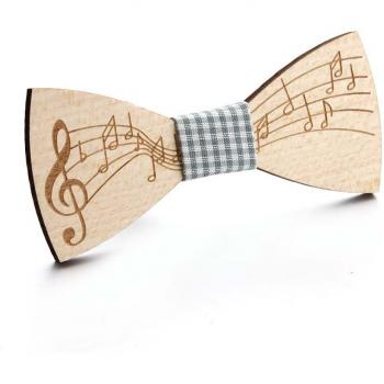 Wooden Bow Tie for Men