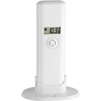 Sensore di temperatura ambiente TFA Dostmann 30.3143.IT con display LED multicolore e allarme