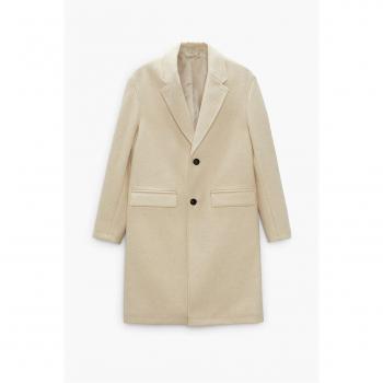 Urban Wool Casual Jacket – Medium Length, Two Front Pockets