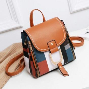 Bolso escolar de cuero PU para mujeres